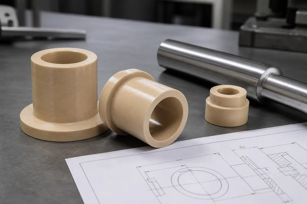 PEEK Bushings kanggo Pembeli Teknik AS ing 2026: Pilihan Material, Gambar Kustom, lan Sourcing FAQs